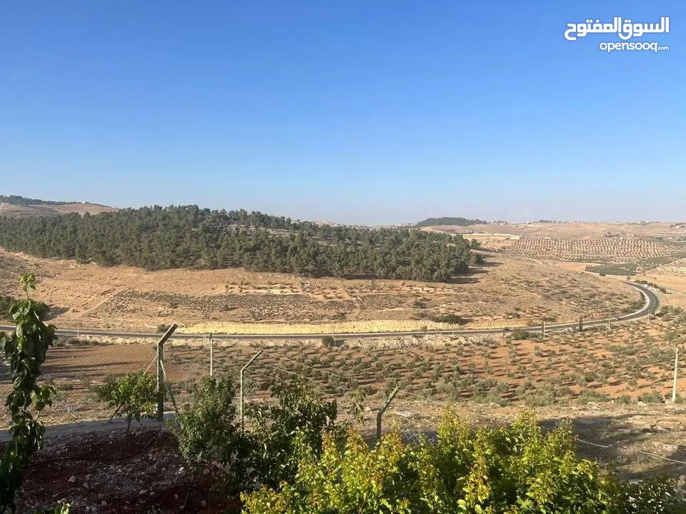 للبيع بيت ريفي تشطيب سوبر ديلوكس منطقة دحل (المدور) شرق جرش