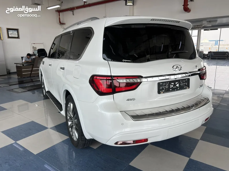 QX80 صبغ وكالة