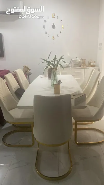 Dining table for 8