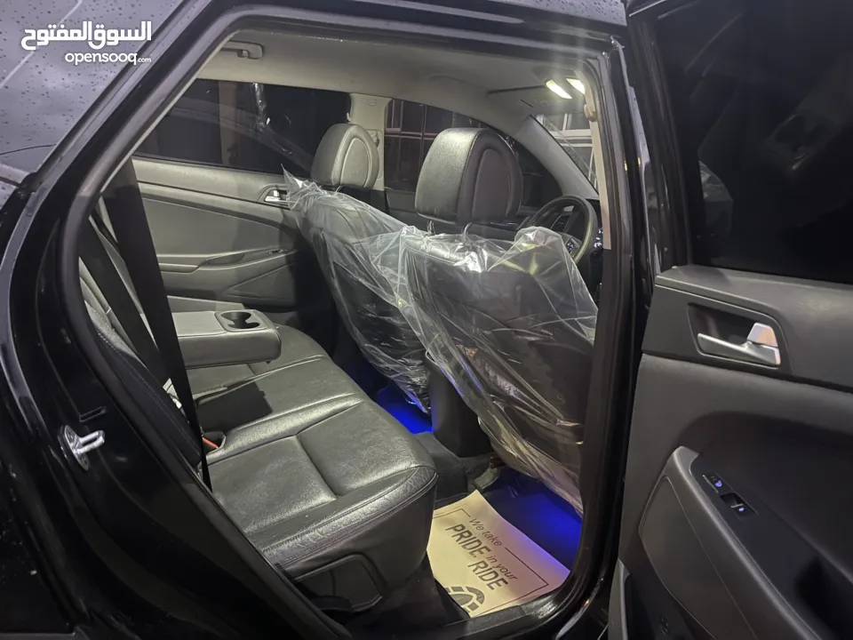 هونداي توسان 2018/17 بحالة الوكالة دهان شركة