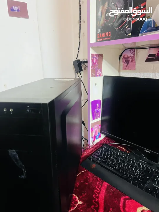 كمبيوتر ممتاز بحالة شبه جديدة