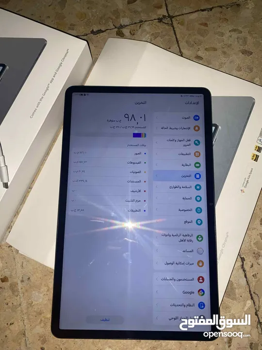 تابلت. بحالة ممتازة استخدام اسبوعين