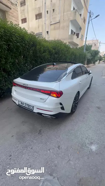 كيا kia k5 2022  ليمتيد فل اعلى صنف وارد كوري  فحص كامل 7جيد