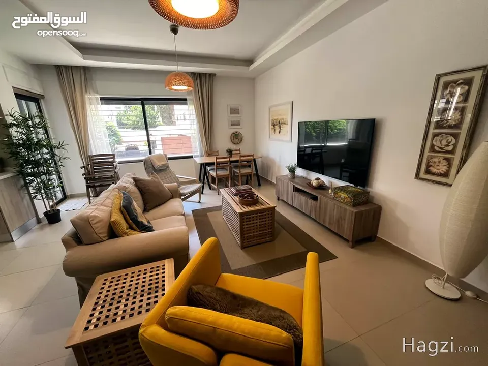 شقة 2 نوم مفروشة للايجار ( Property 37704 ) سنوي فقط