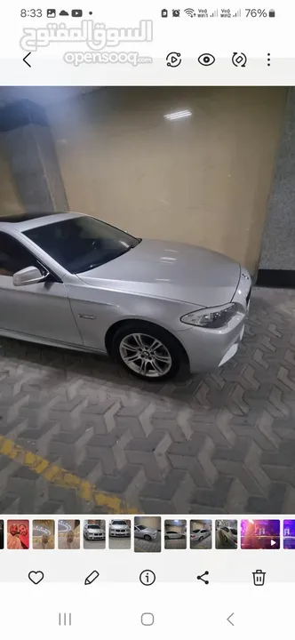 BMW, 528i turbo, silver