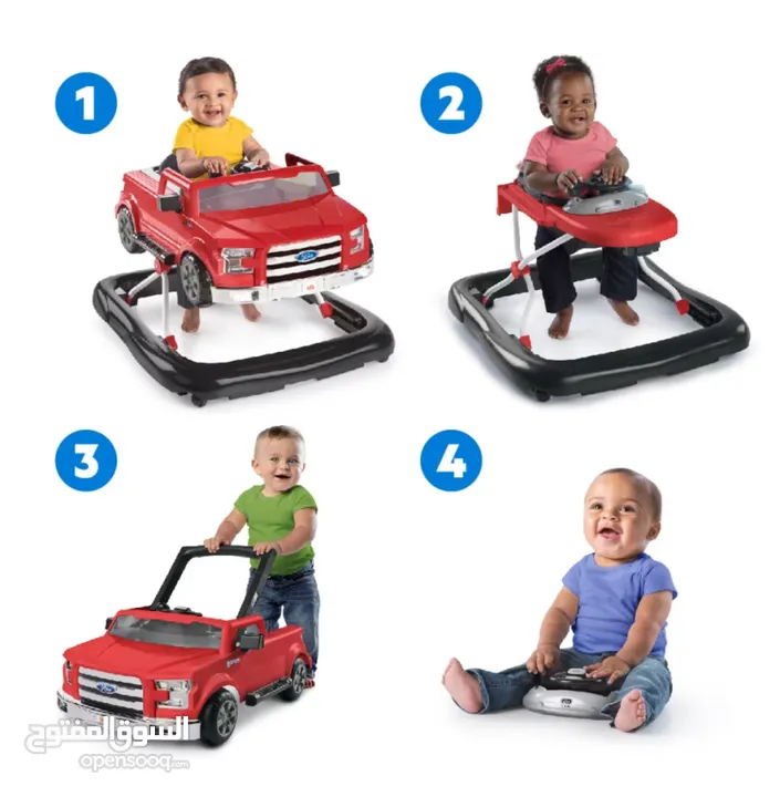 مشاية الاطفال من فورد 4 في 1   Ford Baby walker 4 in 1