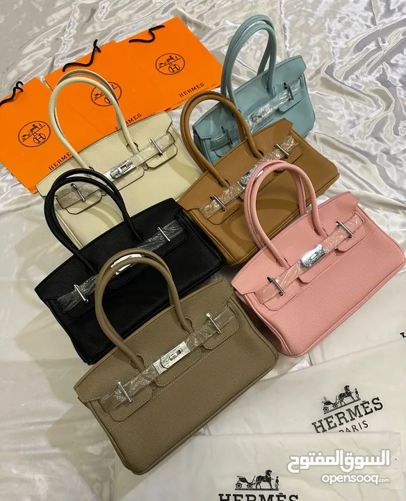 للبيع شنط نسائيه هيرمز ماستر كوالتي جوده عاليه جدا احدث الاصدارات والموديلات الكميه محدوده جدا