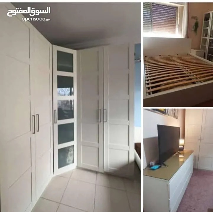 غرف نوم ايكيا ماستر ومفرد وخزاين ومتفرقات للبيع