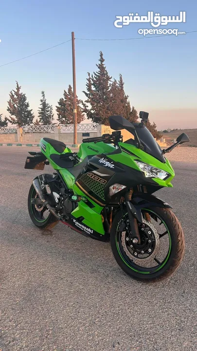 كاواساكي نينجا 400 بحالة الوكالة