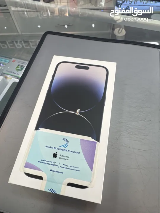 iPhone 14 Pro Max 128 GB جديد  مختوم من المصنع جديد 100% غير مجدد  وارد شرق اوسط  نموذج M