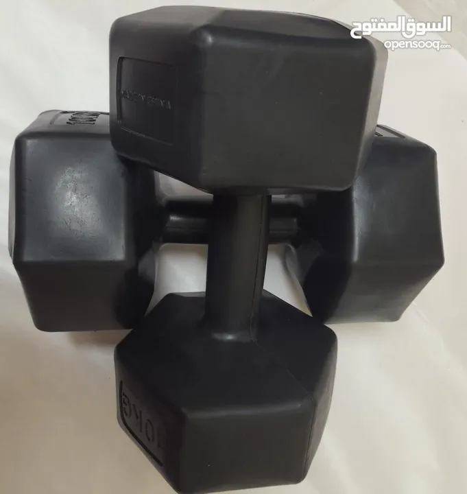 brand new 20 kg 18 kg 16 kg 14 kg dumbbells affordable price limited stock serious buyers only..