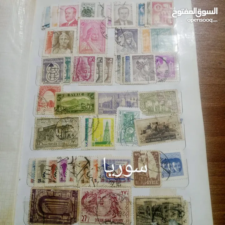 طوابع بريدية قديمة مميزة جدا