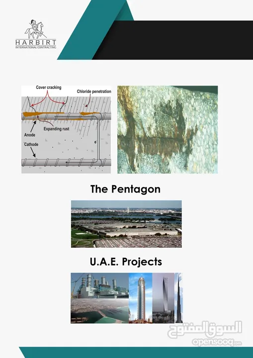 إصلاح  كافة أنواع الشروخ الخرسانية وأعمال الصيانة Concrete repairing and all maintenance work