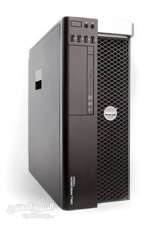 جهاز ووركستيشن Dell Precision T3600 - رام 32 جيجا، للأعمال الهندسية وللمصممين وللأعمال المكتبية