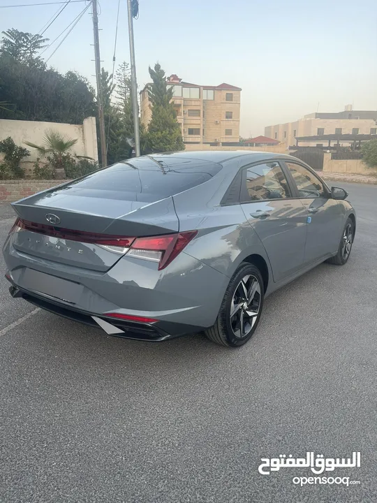 هيونداي افانتي 2021 جمرك جديد فحص كامل 7 جيد  وارد كوريا لم تستخدم في الاردن بحالة الوكالة
