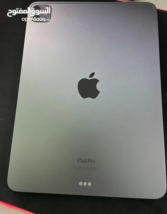 تحت ضمان ابل IPad Pro شبه جديد 2023   265 GB معالج M2 اقوى معالج من Apple