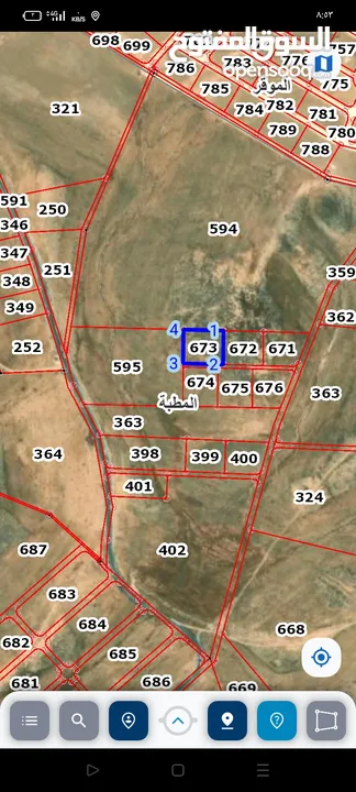 الموقر / المطبه/2الملحم/4دونم/السعر20000الف