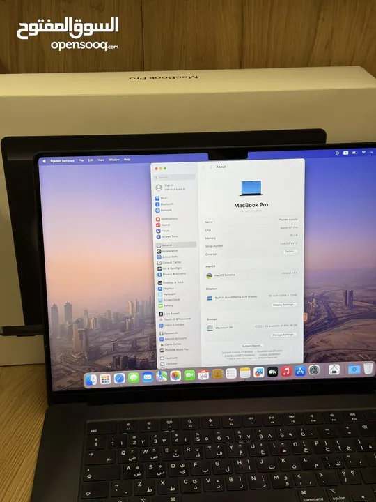 MacBook Pro 2023/ M3 Pro-Chip/ 36 RAM/ 512