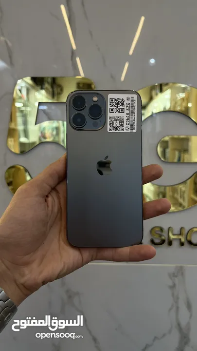 iPhone 13 Promax 256GB / Battery : 82% مستعمل بحالة الوكالة
