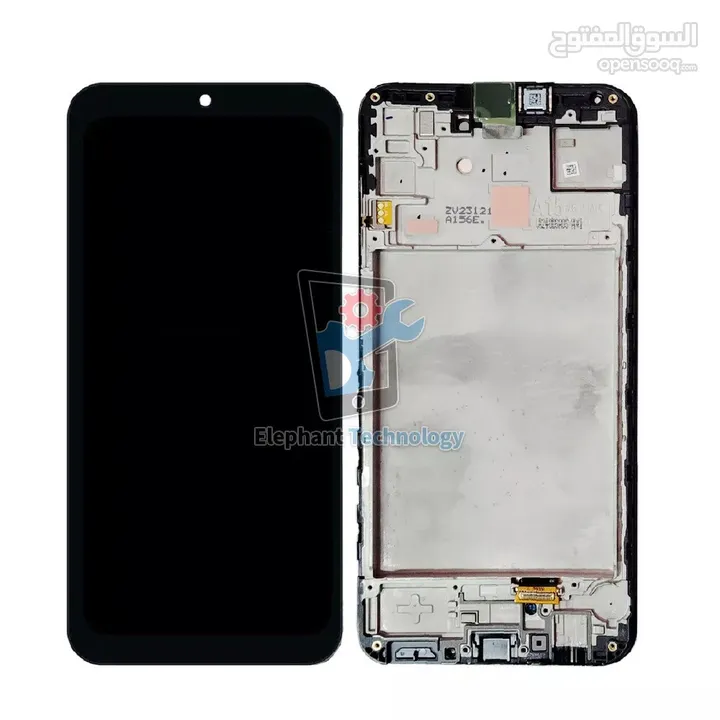 مع فريم شاشة سامسونج A15  أصلي شركة 100% . SAMSUNG A15 ORIGINAL LCD .