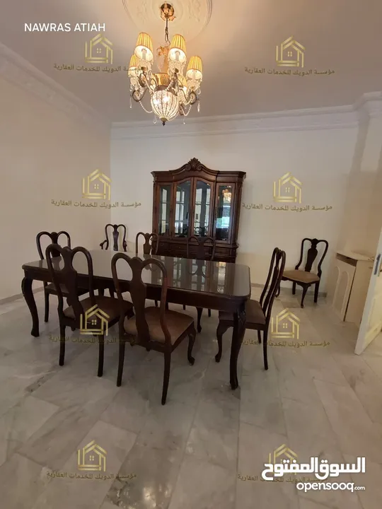 شقة فارغة - الدوار الرابع - 3نوم - 200م - ارضية - حديقة - قرب الخدمات العامة