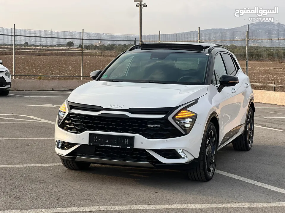 كايا سبورتاج  GT-Line Plug In /2022  فل الفل فتحة سقف بانوراما  فل مسكر  Plug In 4x4 -  271Hp