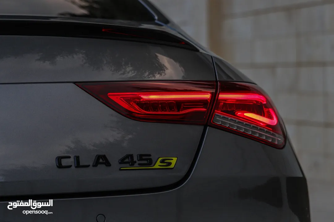 2022 Mercedes Amg Cla45s Clean title  excellent condition ( عقد صيانة بلوكالة)