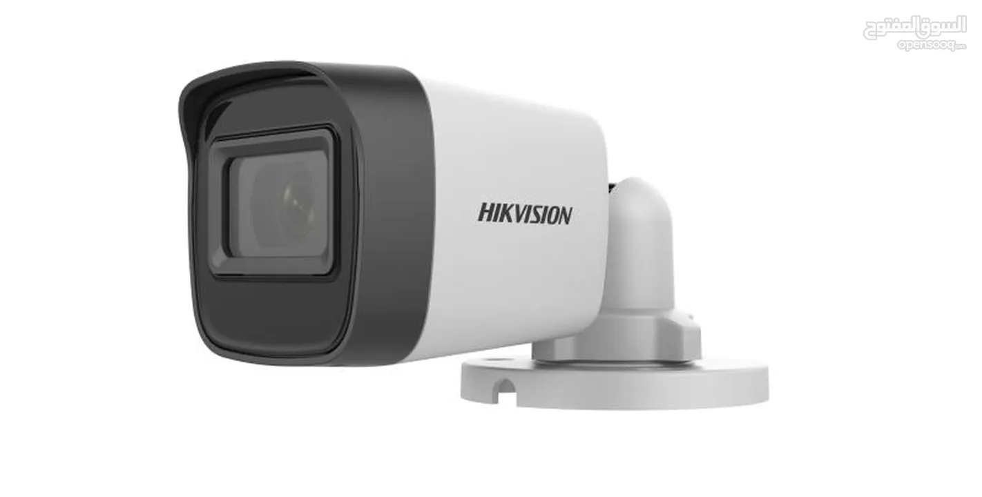 كاميرا مراقبة خارجية 2MP من Hikvision – جودة عالية ورؤية ليلية قوية بسعر مميز!