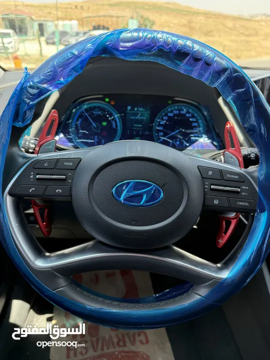 هيونداي سوناتا انسبريشن 2022 Sonata Black edition  سبورت حرة مميزة عداد قليل 49 الف km فحص كامل فل