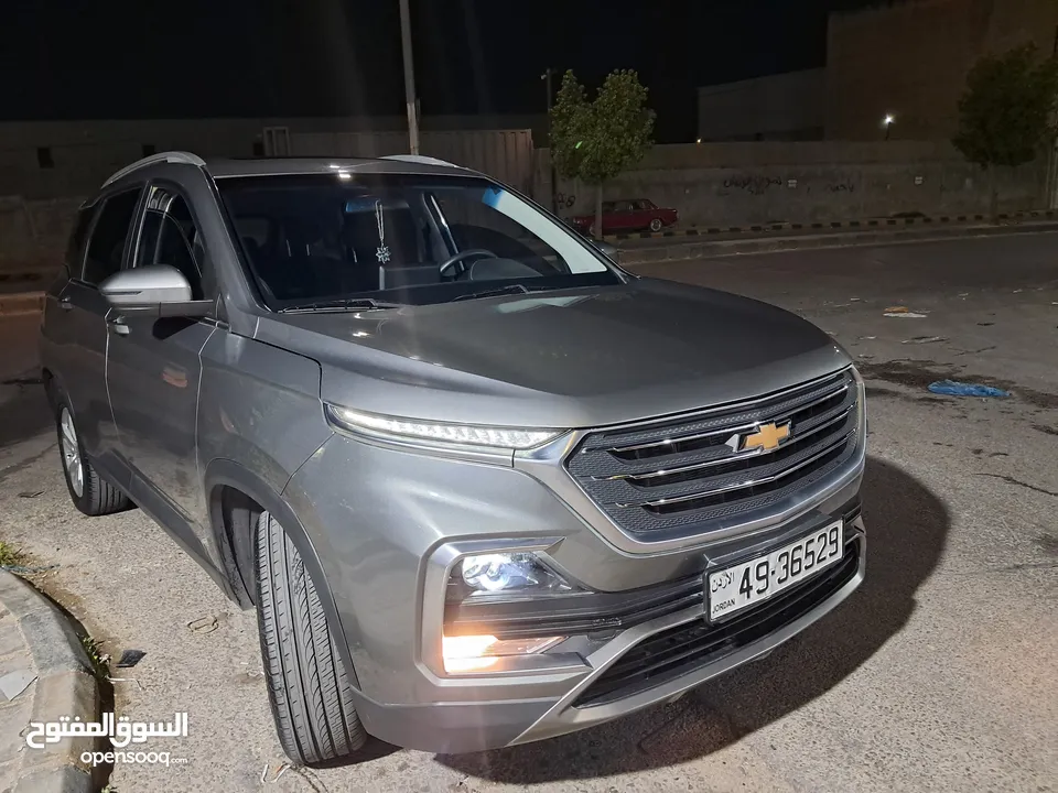 شفروليت كابتيفا موديل 2022 للبيع 7 مقاعد  بحاله الوكاله