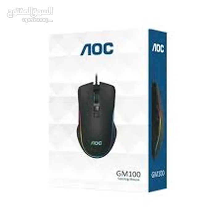 ماوس جيمنج mouse AOC GM100 GAMING MOUSE من اه او سي    2400 دب اي 