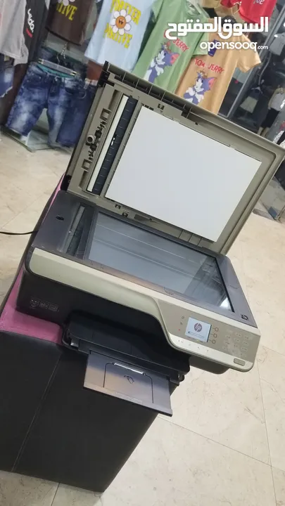 طابعة ملونة مع ويرلس وسكانر وحبر