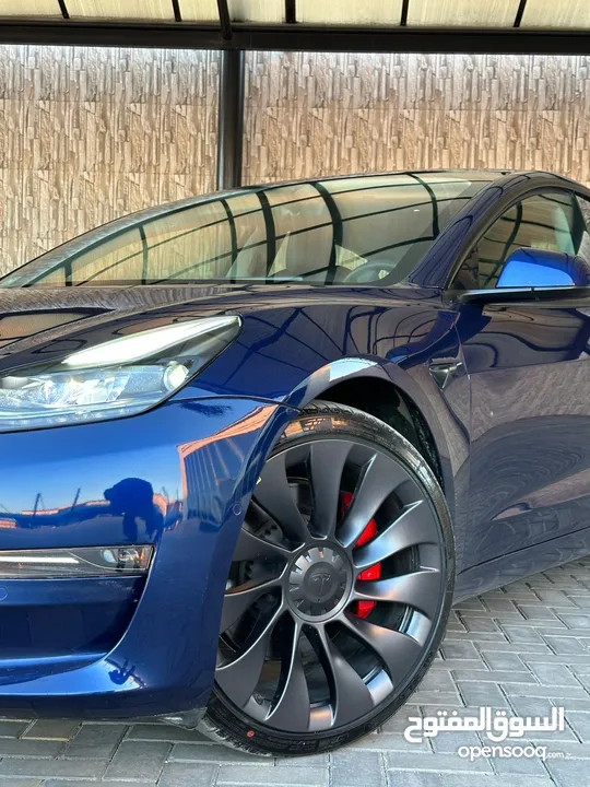 Tesla Model 3 2022 تيسلا بيرفورمانس دول موتور فحص كامل بسعر مغررري جدا