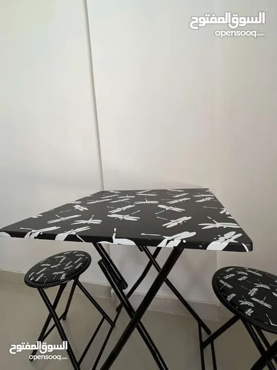 HOME BOX Table Set with 2 chairs