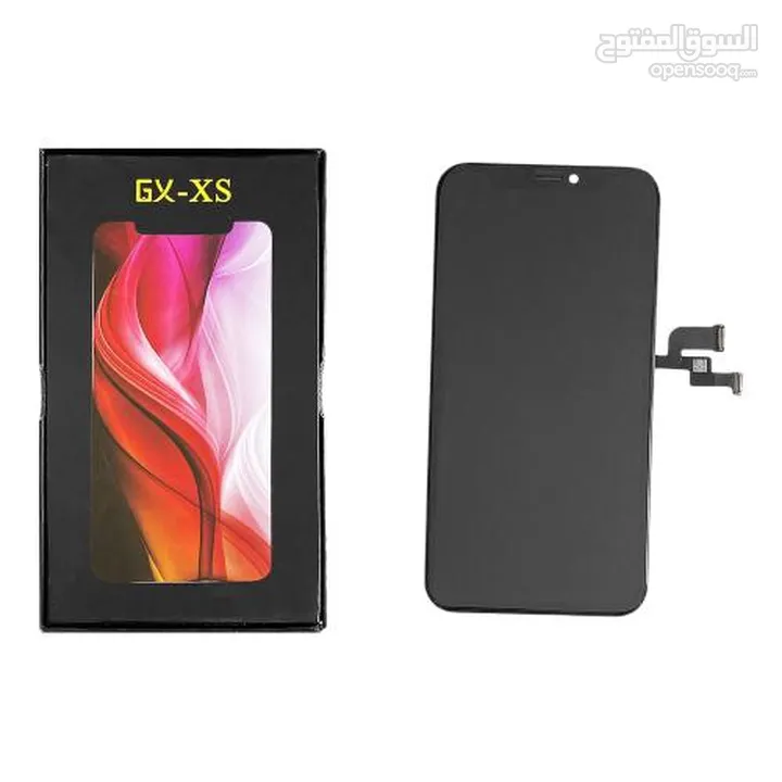 ‎شاشة IPHONE XS   نوع GX OLED نخب الأول  .