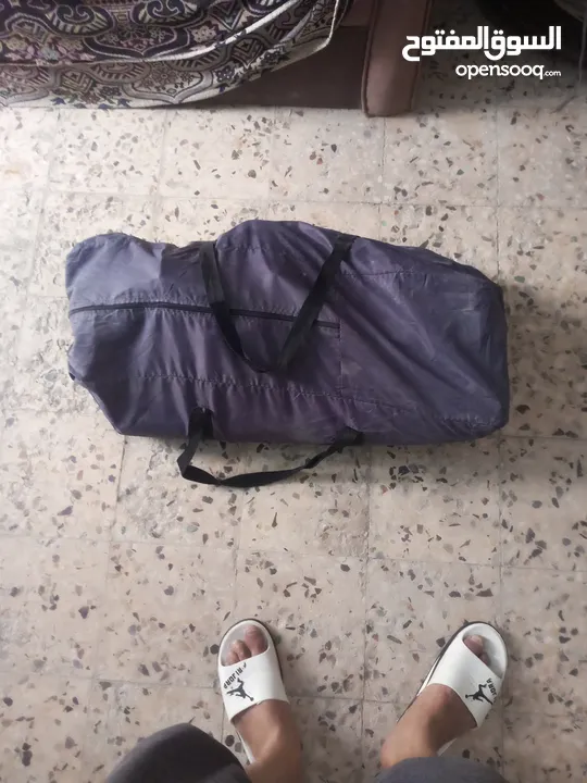 سرير اطفال متحرك داخلي وخرجي شغل رحل سفر جديد وكاله غير مستعمل