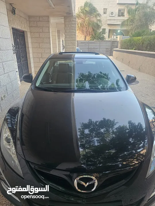 مازدا 6 لون اسود متليك