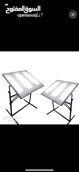 مرسم هندسي زجاج الشف المضيء قياسات: ‏A0 =120*80 ا