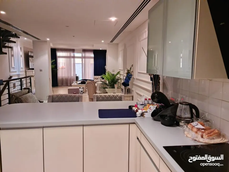 For Rent Fully Furnished Town House In Al Mouj  للإيجار تاون هاوس مفروش بالكامل في الموج