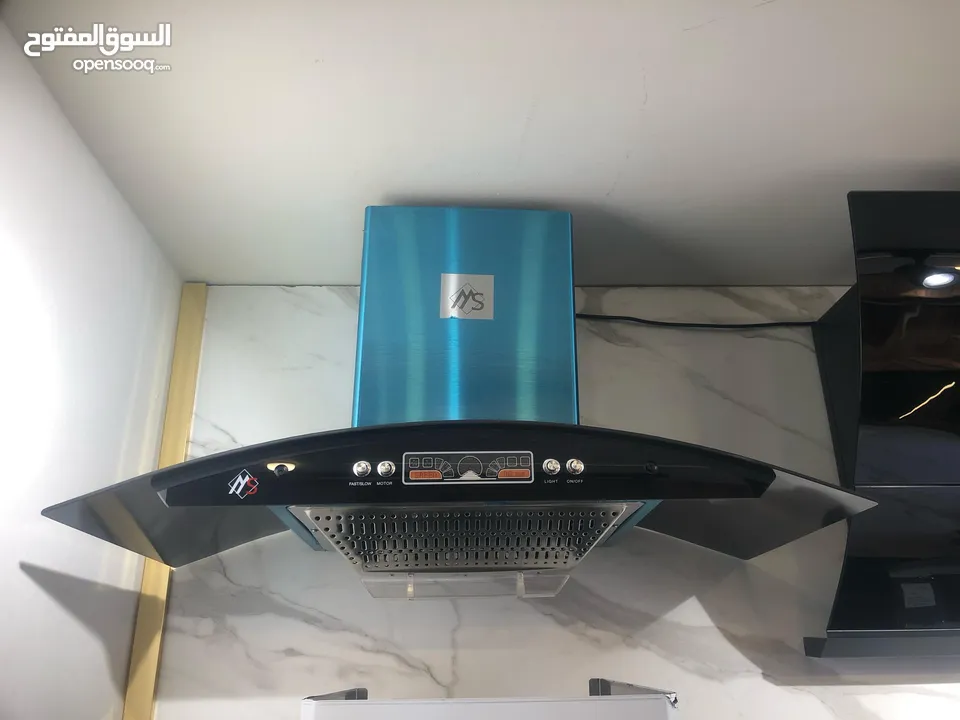 شفاط مطبخ ستانلس سلفر  حصريا حرق أسعار 55 دفقط متوفر الكبسات والديجتال اللمس الاقل سعرا في المملكة