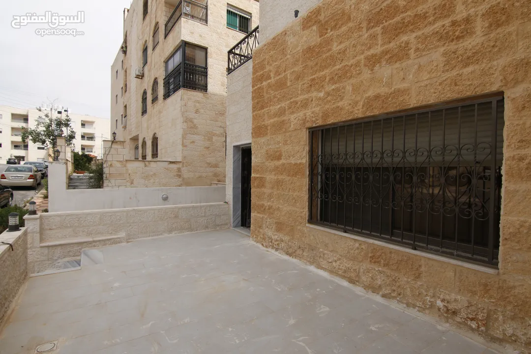 شقة أرضية مع ترس 40متر في أبو نصير قرب كلية العلوم البحرية من المالك بسعر لقطة