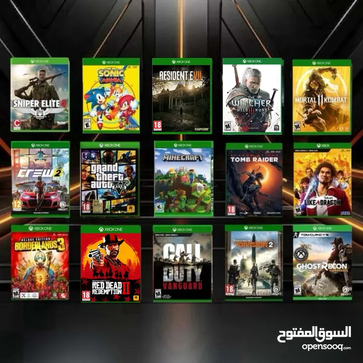 Xbox series & one Game Cd’s أقراص ألعاب إكس بوكس سيريس & ون