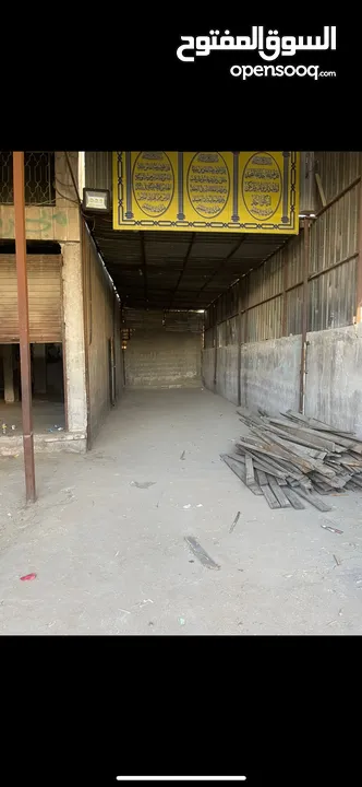 مخازن وساحة للإيجار كهرباء صناعي منطقة ابو علندا