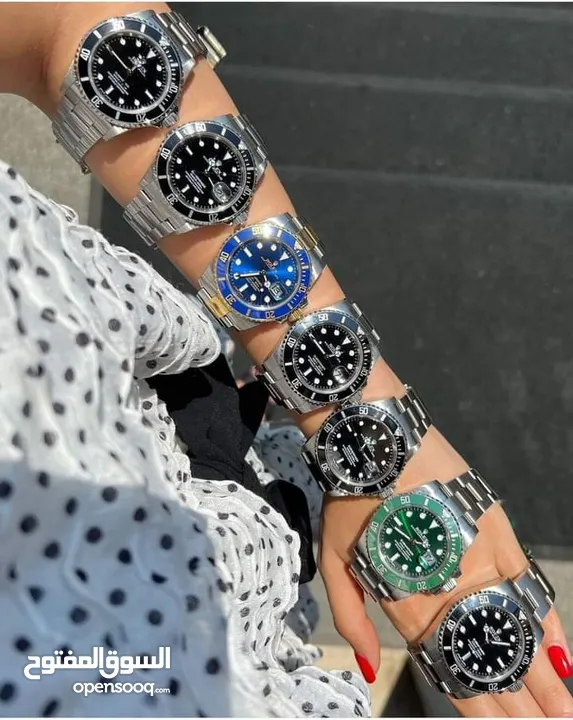 وصلت الملوكية   الجديد والقوي ساعات  ROLEX  كوبي ماستر رجالي الأكثر مبيعًا  اعلى صنف طبعا