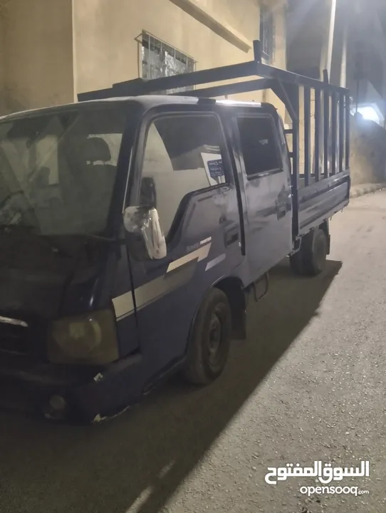 كيا بنقو موديل 2001 بحاله جيده فيها جيدات على الفحص البيع خالي قص