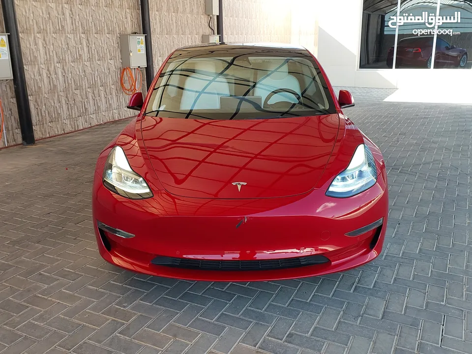 تيسلا model 3 2022 نخب اول فحص كامل جمرك جديد
