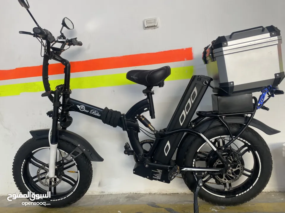 بسكليت كهرباء one bike 2024  بطارية 60 v  29 a ماطور 1500 w فل إضافات  مع أوراق