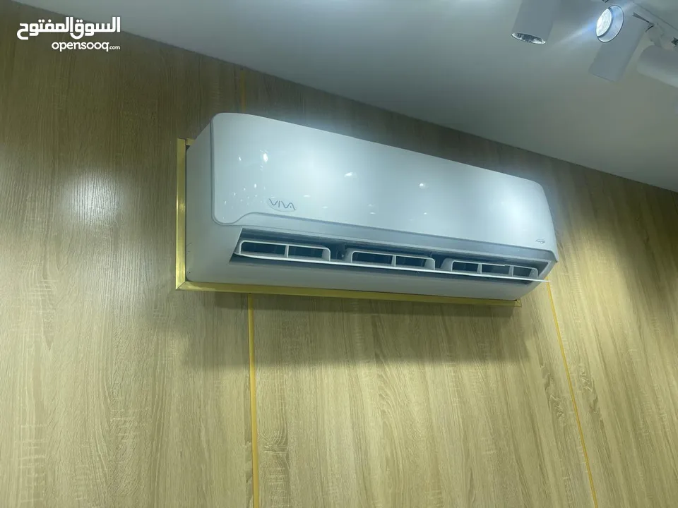 مكيف ڤيوا VIUA العالميه 1 طن موديل 2025 نسبه توفير 77% باقل سعر بالمملكه فقط شامل توصيل تركيب مجانا