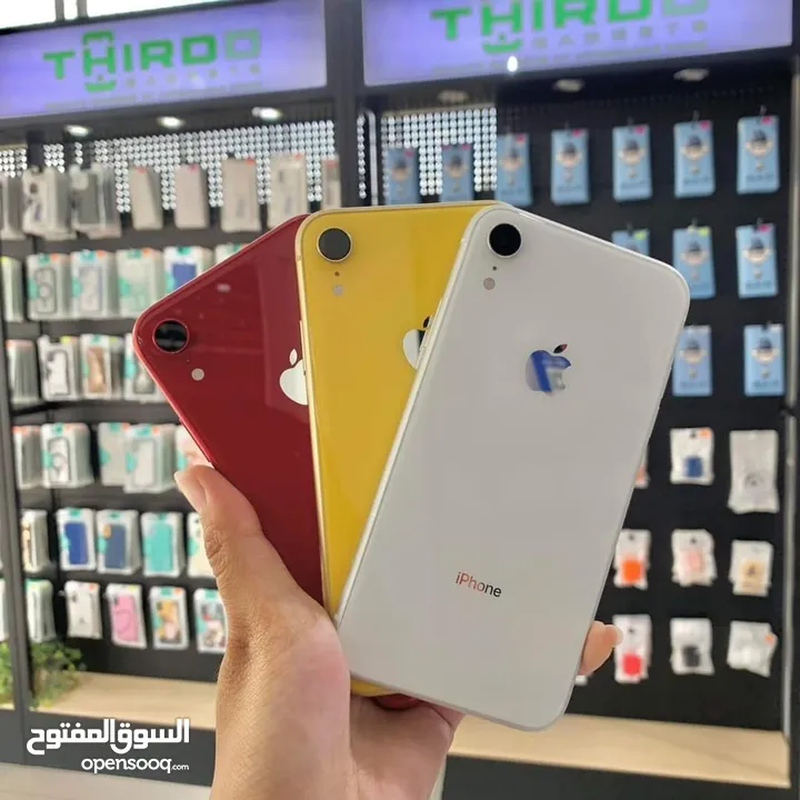 مش مصلح نهايي ايفون XR اصلي جيجا 128 بطارية 85 متوفر توصيل هدية كفر ولزقة وشاحن الاصلي