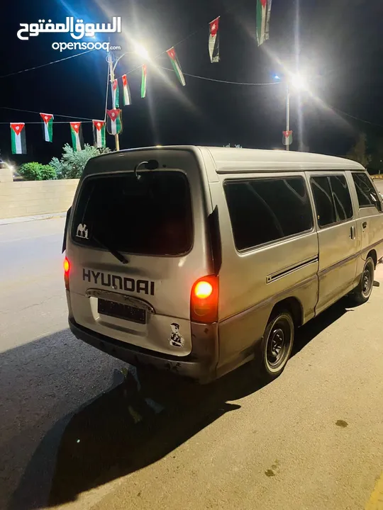 باص h100 موديل 2001  متور 27 بي بي   بككس ريسنج   قير عريض   باص عادي مو لمتد   مرخص لغايت 2025/10/1